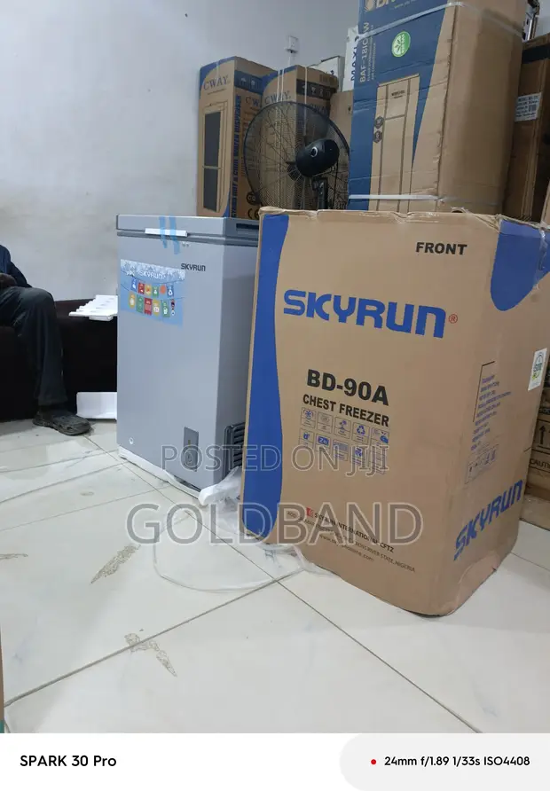Skyrun BD-90A Chest Freezer - Brand New - 1