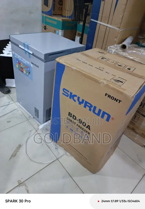 Skyrun BD-90A Chest Freezer - Brand New - 1
