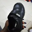 Crab Kids Baƙar Fata Ta Waje Takalman Makaranta Na Velcro - Girman 25 - 3