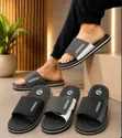 Adidas Men's Leather Slides - Baki - 2