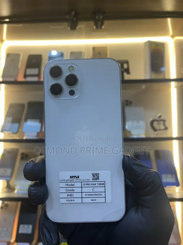 Apple iPhone 12 Pro Max 128GB Gold (No Face ID) - 1