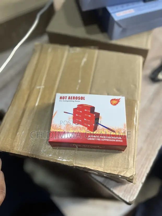 Hot Aerosol Fire Extinguishing Device - 1