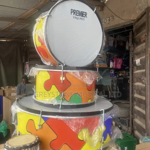 Premier School Drum 3-Set Iron - 1