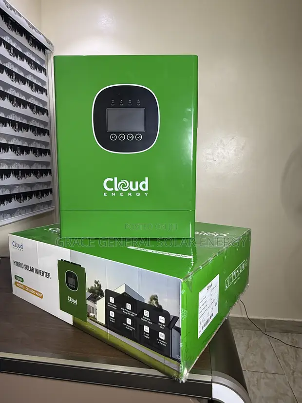 Cloud Energy 12kVA 48V Hybrid Solar Inverter - 1
