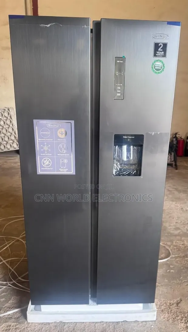 New Kenstar 510L Side by Side Fridge with Dispenser (Inverter) - 1