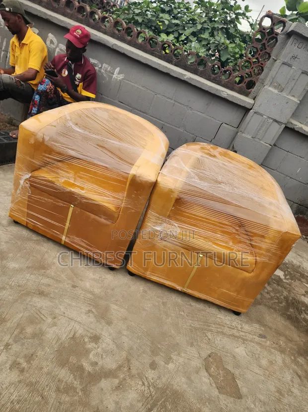 Brand New Single Seater Upholstery Padded Sofa Couch - 1
