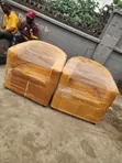 Brand New Single Seater Upholstery Padded Sofa Couch - 1