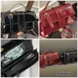 Glamorous Ladies Evening Bag - Genuine Leather Handbag - 2