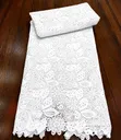 Luxury Stoned Lace Fabric - 5 Yards - 2