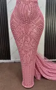 Beaded Lace Fabric - Brand New - 3