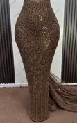Beaded Lace Fabric - Brand New - 4