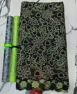 Luxury Chiffon Embroidery Lace Fabric - 4