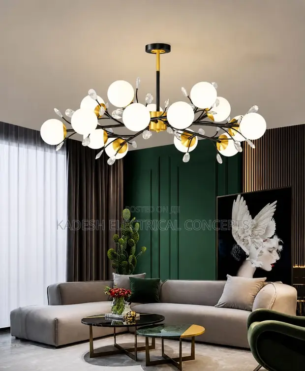 Fitilar Pendant ta Zamani ta Nordic LED don Falon Zama - 1