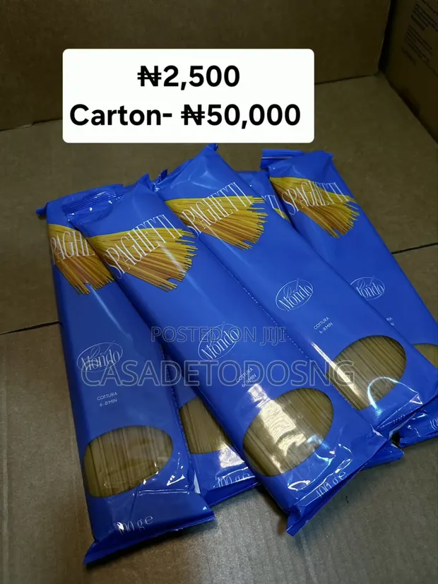 Del Mondo Spaghetti 400g - Imported Pasta - 1