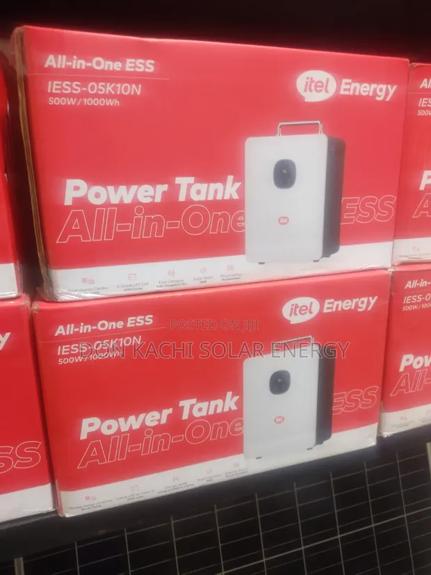 Itel Power Tank Solar Generator 500kVA - 1