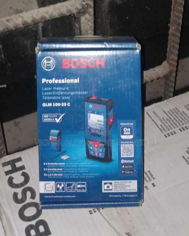 Bosch GLM 100-25 C Laser Distance Meter - 1