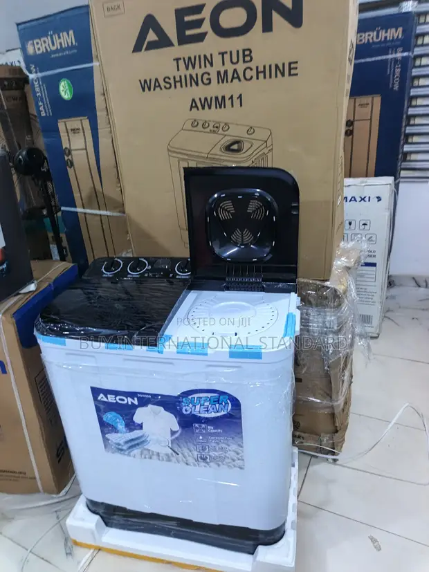AEON AWM11 Twin Tub Mashin Wanki - 11KG - 1