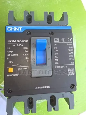 Chint 250A 3-Pole MCCB Circuit Breaker