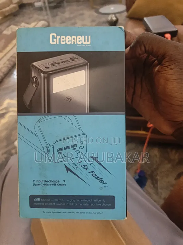 Itel 45,000mAh Power Bank - Black - 1