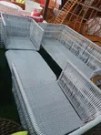 Arsh Rattan Mai Launi Masu Zama Biyar Tare da Filawa - 3