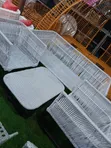 Arsh Rattan Mai Launi Masu Zama Biyar Tare da Filawa - 5