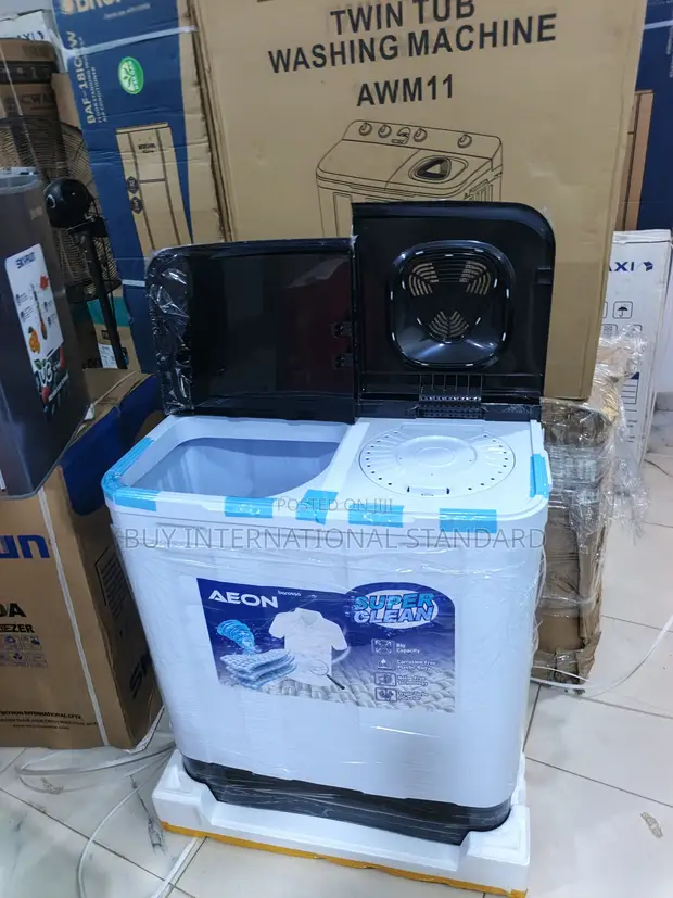 AEON AWM11 11KG Semi Automatic Twin Tub Washing Machine - 1