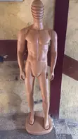 Huge Male Mannequin with Detachable Robot Head - 1
