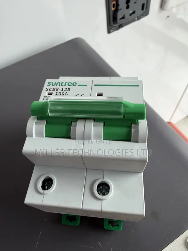 Suntree 100A Double Pole Electrical Breaker - SCB8-125 - 1