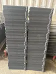 Black Stone Coated Roofing Tiles - 1