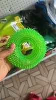 Kayan Wasa na Kare na Rubber Mai Launi Kasa - Karami - 1