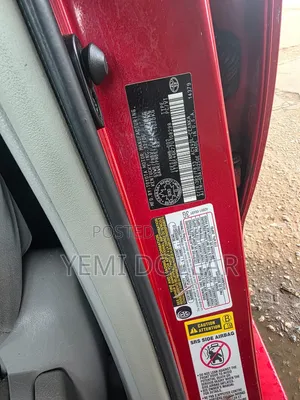 Toyota Camry 2.4 LE 2008 Red