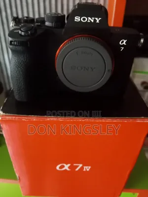 Sony A7 IV Body Only