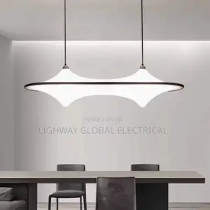 Cloud Spaceship Dogon Acrylic Luxury Minimalist Chandelier