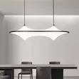 Cloud Spaceship Long Acrylic Luxury Minimalist Chandelier - 1