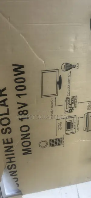 100W Monocrystalline Solar Panel