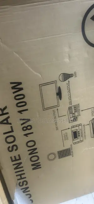 100W Monocrystalline Solar Panel