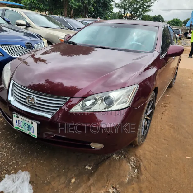 Lexus ES 350 2009 Maroon - 1