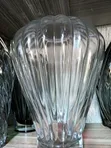 VIP Decorative Glass Flower Vase - White - 2