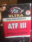 Visa Ultra ATF III Transmission Fluid - 1