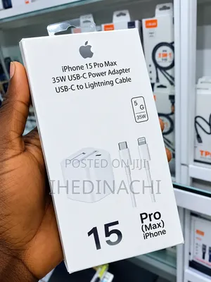 Original iPhone 15 Pro Max 35W Fast Charger