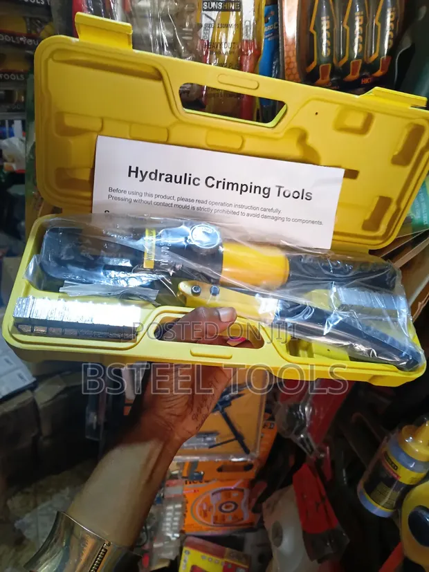 70mm Hydraulic Crimping Tool - Heavy-Duty Cable Crimper - 1
