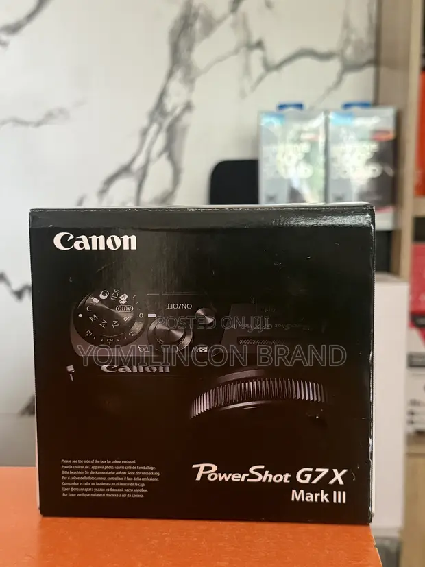 Canon PowerShot G7 X Mark III Digital Camera (Black) - 1