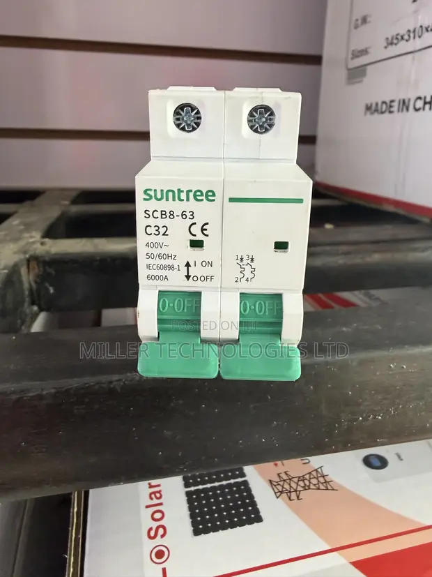 Suntree SCB8-63 Series 32A 2P AC Circuit Breaker - 1