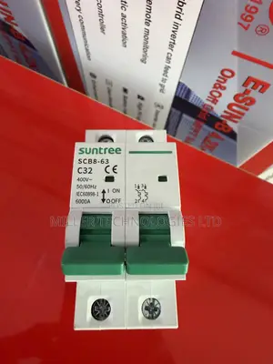 Suntree SCB8-63 Series 32A 2P AC Circuit Breaker