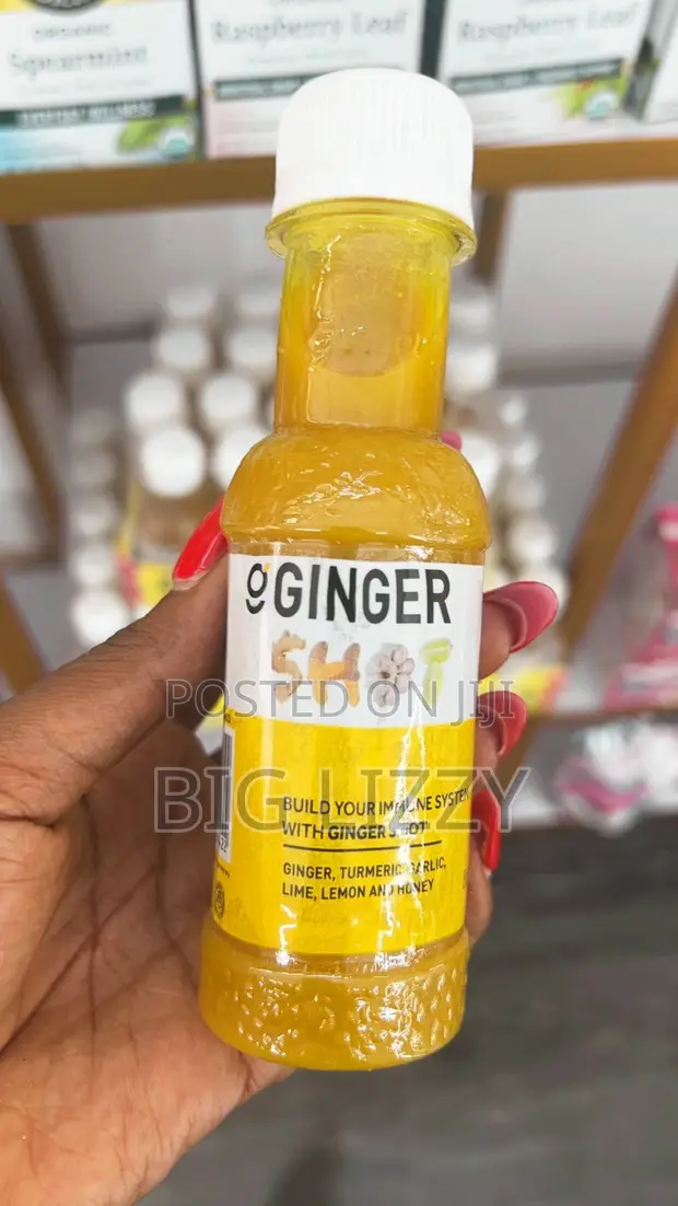 Ginger, Turmeric, Lime & Lemon Immunity Shot - 1