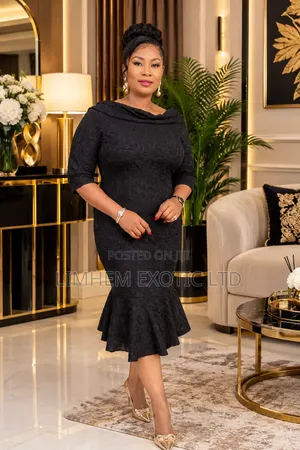 Beautiful Unique Black Dress