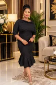 Beautiful Unique Black Dress - 2