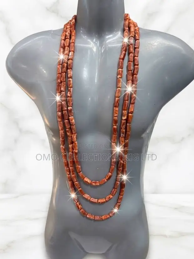 Luxury Men's 3-Piece Ceremonial Beads Set - 1