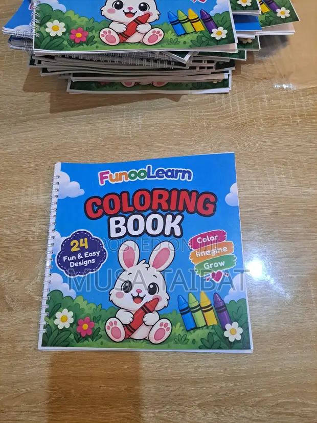 Funoolearn Coloring Book for Toddlers & Preschoolers - 1