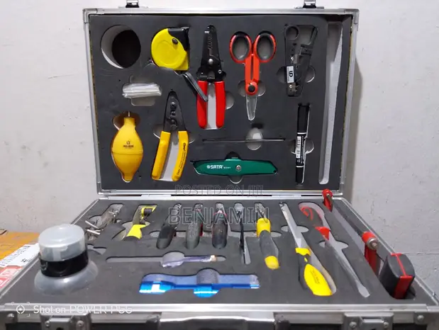 Fiber Optic Tool Box - Sabon Abu - 1